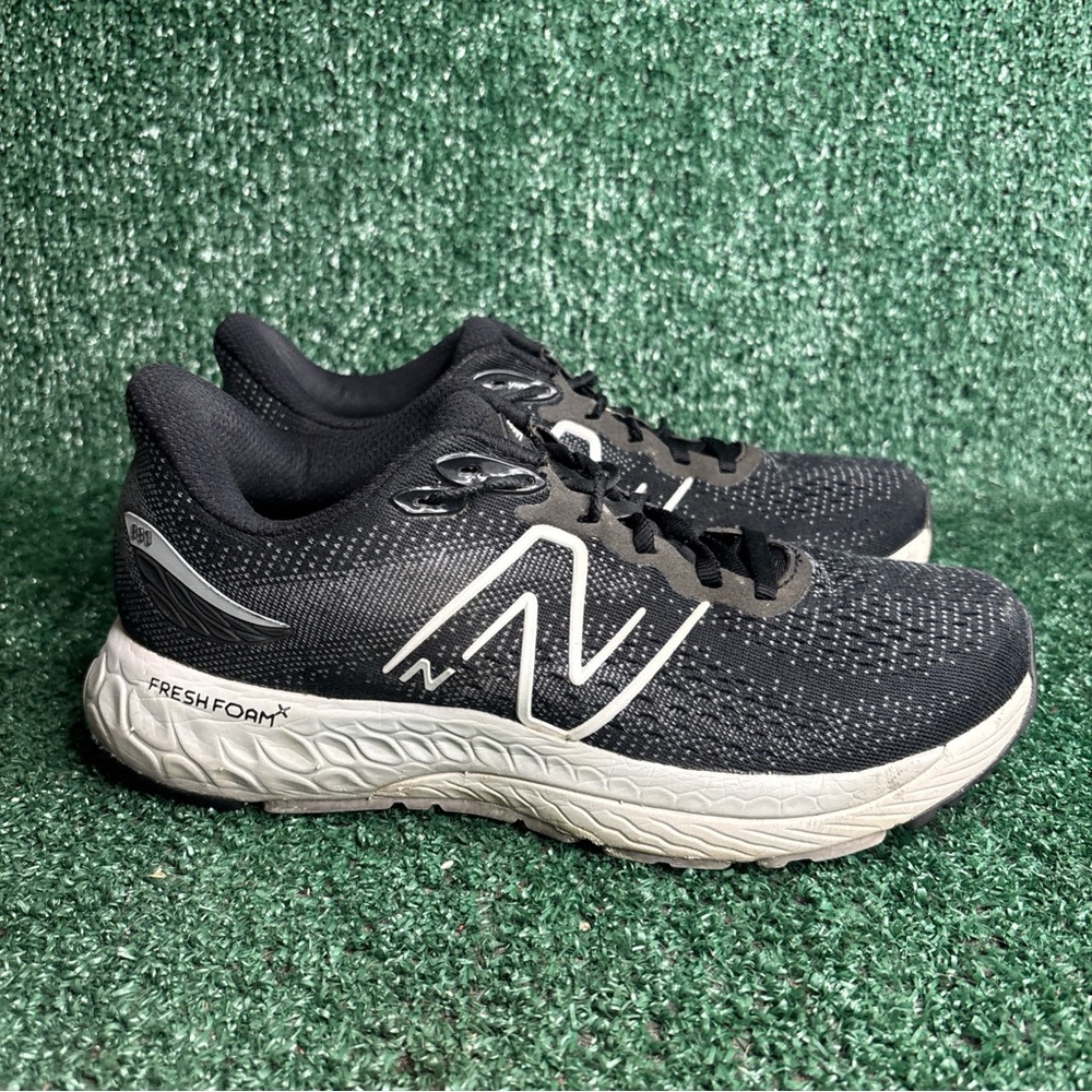 New Balance Womens FF X 880 V12 W880B12 Black Running Shoes Sneakers Size 7.5 B